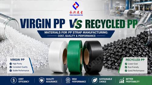 Ultime soluzioni aziendali su PP vergine vs PP riciclato per la produzione di reggette in PP | YongxingZhanxing