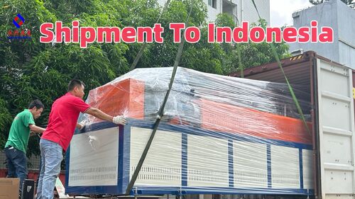 Ultime notizie aziendali su Yongxing Zhanxing spedisce con successo uno per quattro linee di produzione di cinghie di PP in Indonesia e Cina