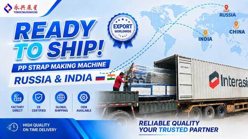 Ultimi blog aziendali su Single Screw PP Strap Making Machines Shipped to Russia and India