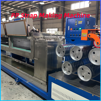 Buon prezzo Linea di produzione di reggette in PP Linea di estrusione di reggette in PP ad alta velocità in fabbrica in linea