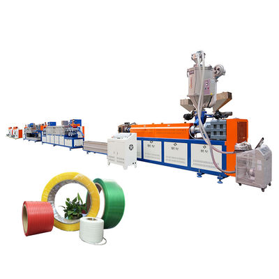 Buon prezzo Macchina per la produzione di rotoli di reggiatura in PP completamente automatica intelligente da 9 mm per una produzione ad alta efficienza in linea