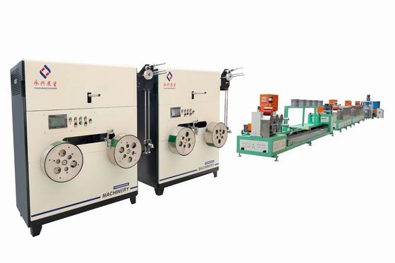 Buon prezzo Macchina automatica a vite singola per la fabbricazione di cinghie in PET 9mm 38CrMoALA in linea
