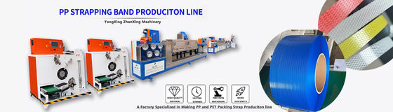 Buon prezzo Macchina di estrusione di plastica in PP completamente automatica per rotoli di cintura in PP in linea