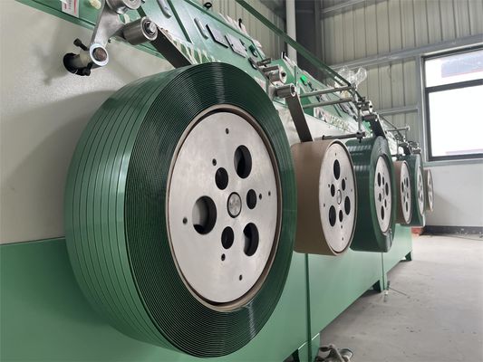 Avvolgitore per reggette in PET con diametro interno 400mm e capacità bobina 10-70 kg