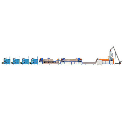 Alta precisione PP Strapping Roll Manufacturing Machine Linea di estrusione automatica 12mm PP Strap Band