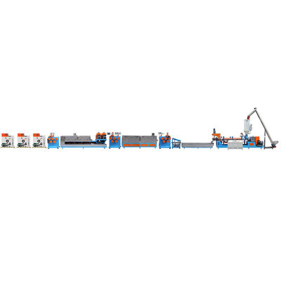 Buon prezzo Macchina automatica a doppia vite per la produzione di plastica con 2 linee di bobina di plastica in linea