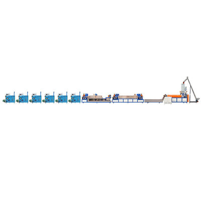 Linea di produzione di fasce di plastica in PP Macchina di produzione di cinture di imballaggio completamente automatica