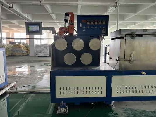Linea di produzione di nastri di PP a doppia vite Strips di PP da 9 mm per impianti di produzione