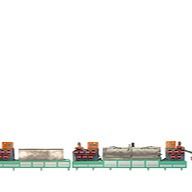 Macchina automatica per la produzione di reggette in PET per una produzione ad alta precisione