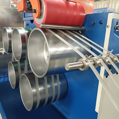 Buon prezzo Linea di produzione di cinghie in PP a singola vite ad alta produttività con una capacità di 100-800 kg/ora per imballaggi industriali in linea
