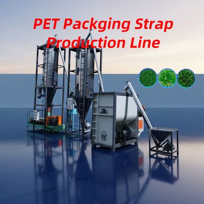 Macchine per l'imballaggio per animali domestici Strapping in plastica Pet Strapping Machine con larghezza 9-32 mm Macchine per la produzione di estrusioni in plastica