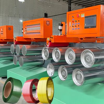 Linea di produzione di nastri PET a avvolgimento automatico per una produzione costante di polietilene tereftalato di PET
