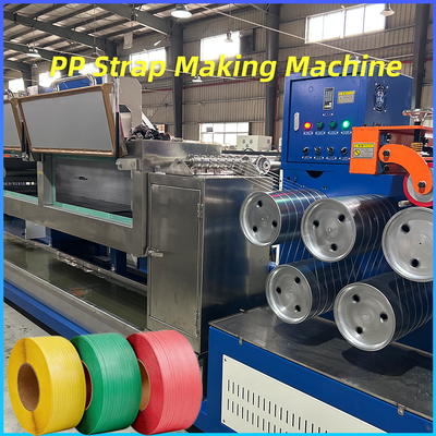 Nastro per cinturino in PET Pp che fa la linea di produzione di nastri per nastri da imballaggio a macchina