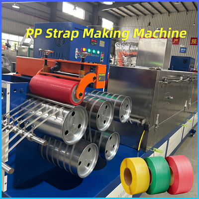 Buon prezzo Linea di estrusione di reggette in PP ad alta velocità Fabbrica di linee di produzione di reggette in PP in linea