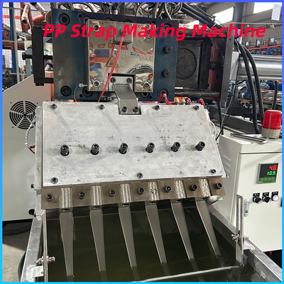 Buon prezzo Macchina per la produzione di reggette in plastica PP PET, linea di produzione per l'estrusione di reggette in PP PET in linea