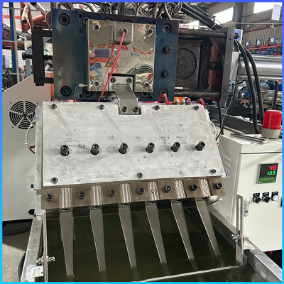 Buon prezzo Linea di produzione di cinghie in PP a sei uscite Impianto completo di produzione di cinghie in PP Macchina per cinghie in PP controllata da PLC in linea