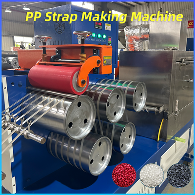 Buon prezzo Linea di produzione di reggette in PP riciclato Macchina per reggette in PP ad alta capacità in linea