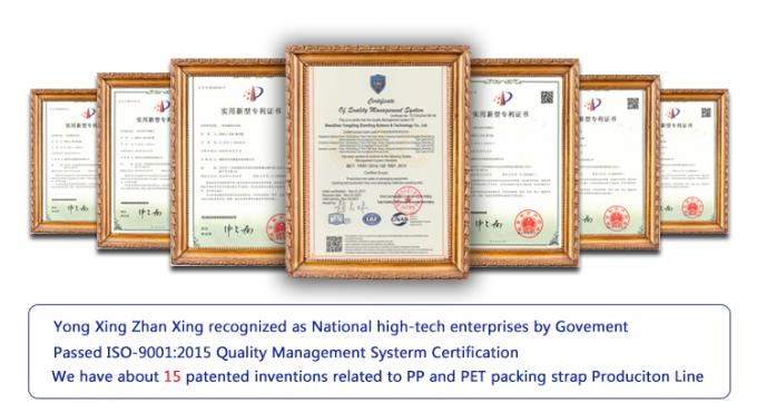 Linea di produzione di fasce in acciaio inossidabile 304 PP. 14