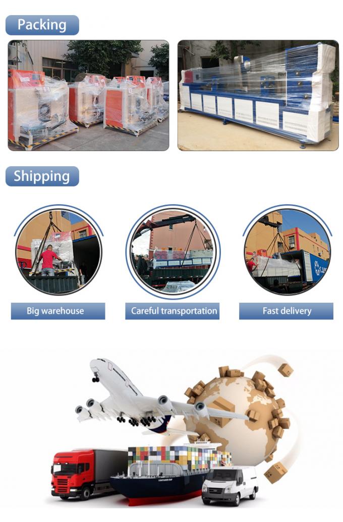 Linea di produzione di fasce in acciaio inossidabile 304 PP. 17